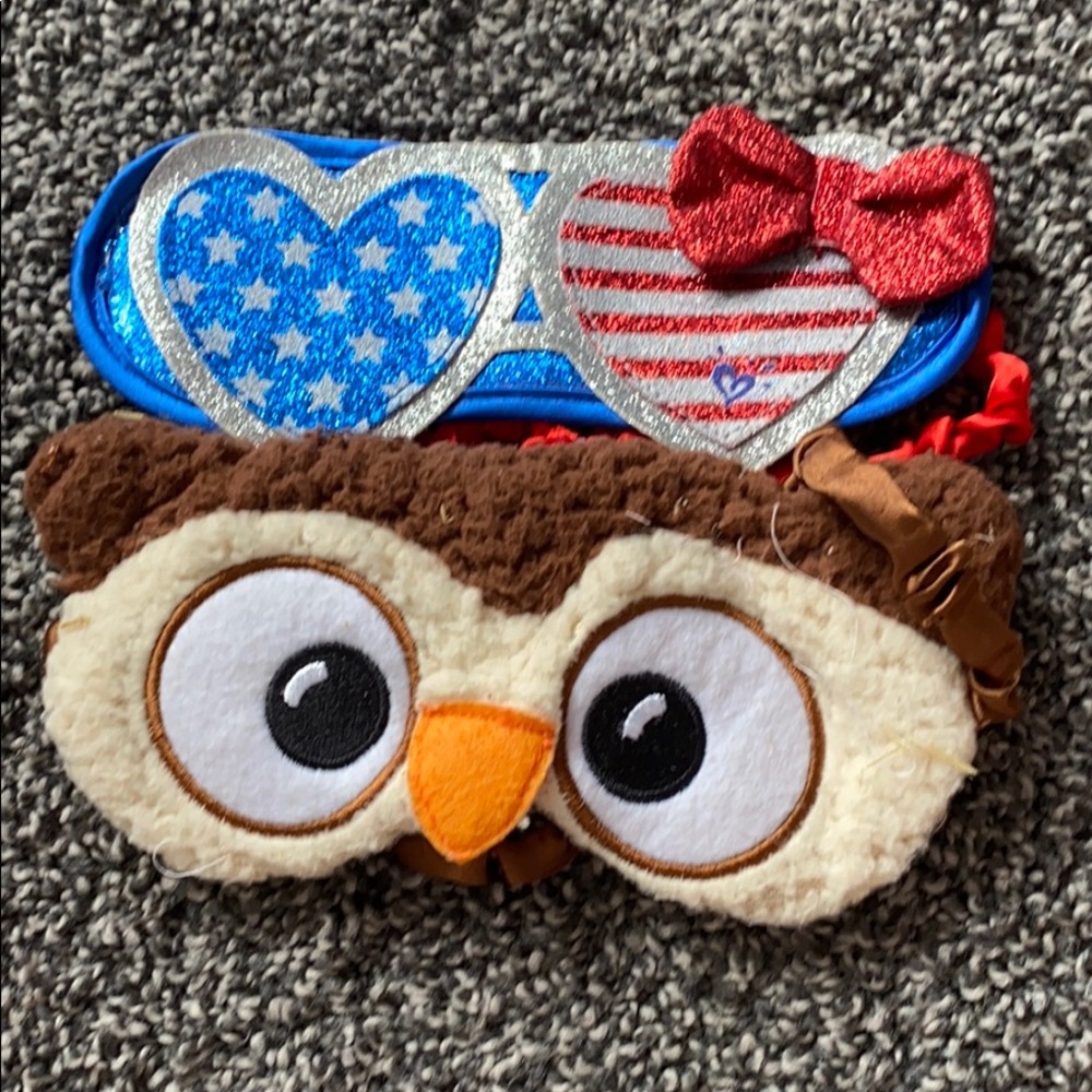 Set of 2 sleep masks